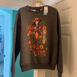 Day of the Dead/Dia de Los Muertos pull over sweater